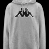 Kappa hoodie grå