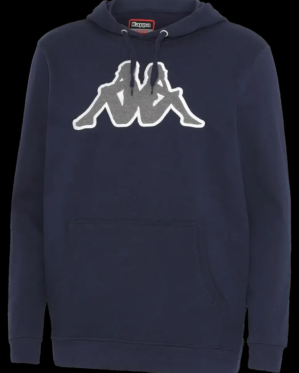 Kappa hoodie mørkeblå