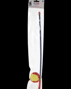 Kattelegetøj pind L. 45 cm - Ass. farve