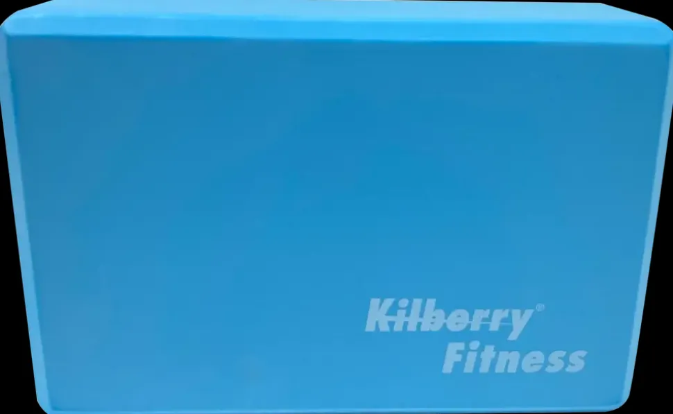 Kilberry Fitness Yoga blok 15 x 23 x 7,5 cm - blå