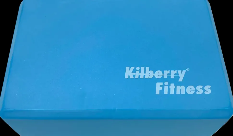 Kilberry Fitness Yoga blok 15 x 23 x 7,5 cm - blå