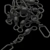 Kinetic Barrel swivel #12 8-pak - sort