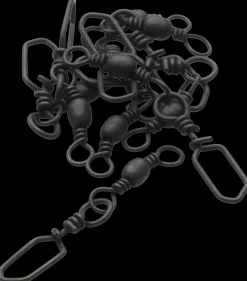 Kinetic Barrel swivel #1 6-pak - sort
