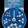 Kinetic Inline zinc sinkers sortiment