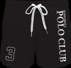 KINGSHILL Polo Club Badeshorts, Sort