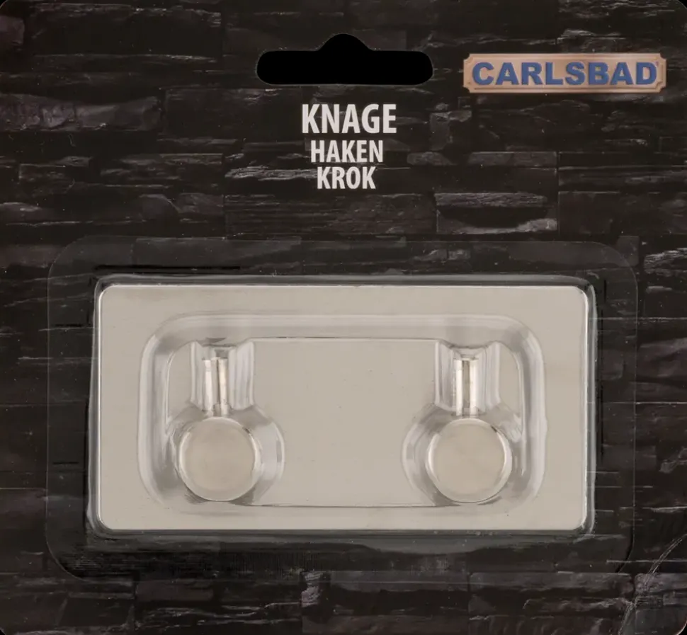 Knage selvklæbende Rustfri