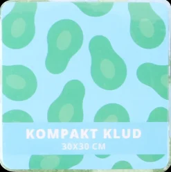 Komprimeret klud med print