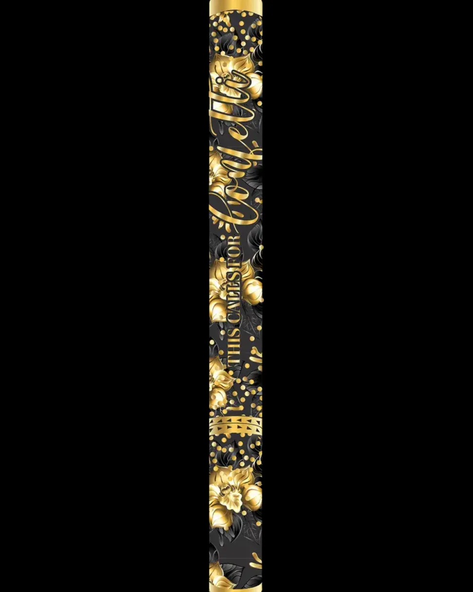 Konfettikanon 40 cm - Guld