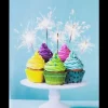 Kort med kuvert 11x17 cm - cupcake