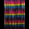 Lametta gardin rainbow