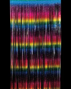 Lametta gardin rainbow