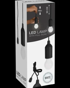 Lampe med tænd/sluk snor