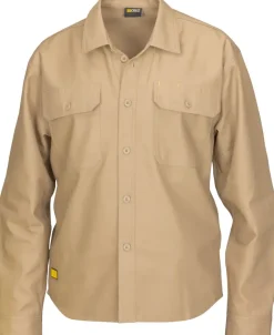 Langærmet skjorte, Khaki