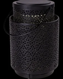 Lanterne med mønster - H17 cm