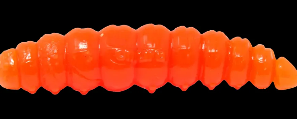 Larvy Cheese 4,5 cm - Hot Orange