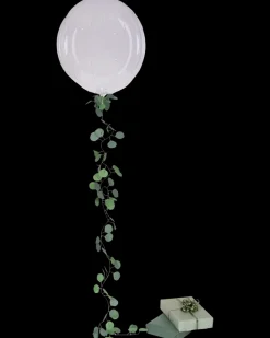 LED ballon med guirlande