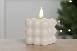 LED Bobbellys 5,5 cm Hvid