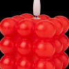 LED Bobbellys 5,5 cm Rød
