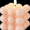 LED-bobbellys H. 7,5 cm - rosa