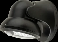 LED-lampe med sensor - sort