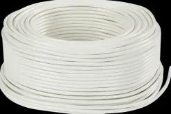 Ledning rund 3G0,75 mm² - hvid