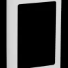 LK FUGA Design ramme SOFT 63 1 ½ modul - hvid