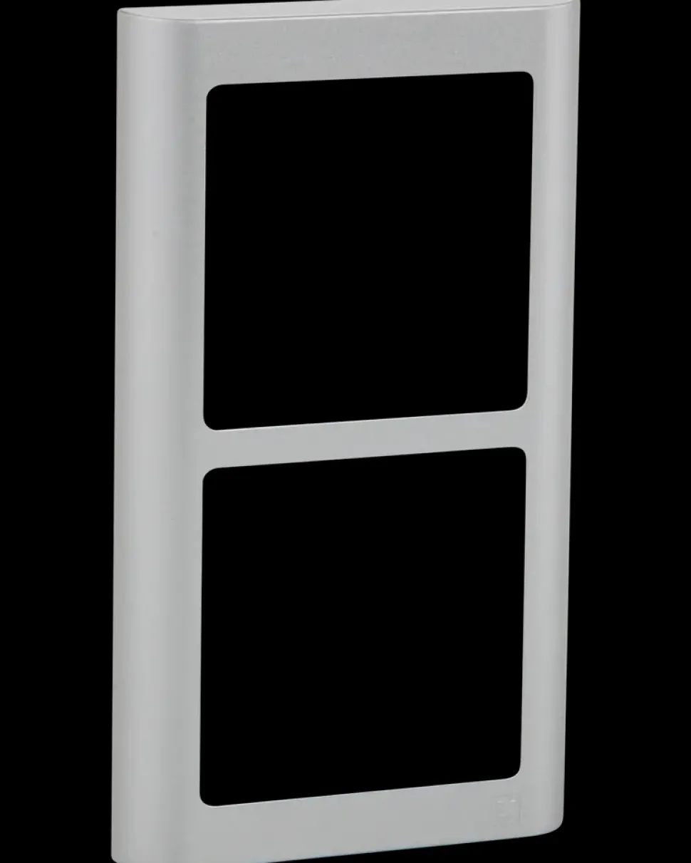 LK FUGA Design ramme SOFT 63 2 x 1 modul - stål