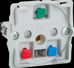 LK Stikkontakt 1 modul med jord uden tangent