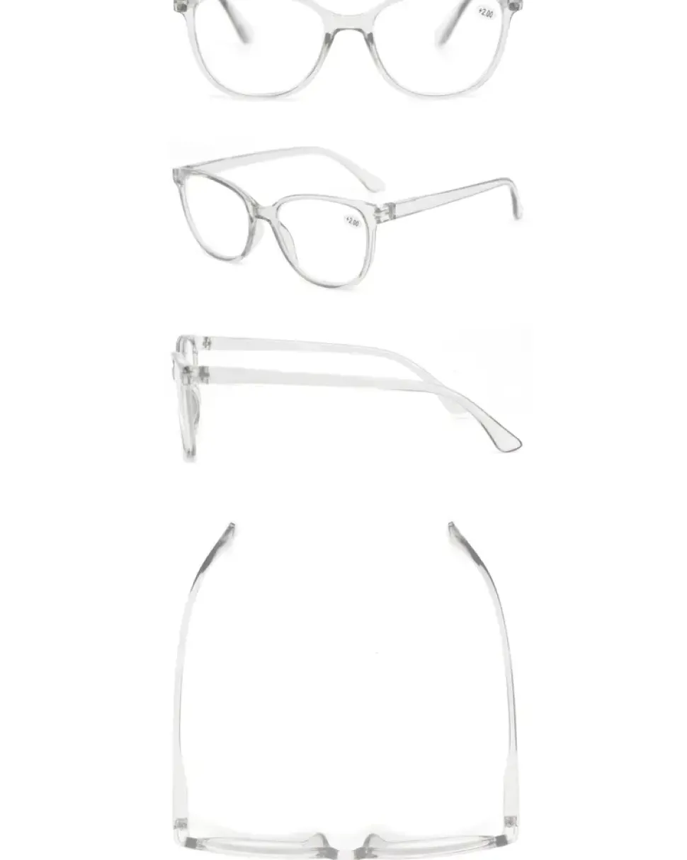 Læsebrille Transparent 3-pak