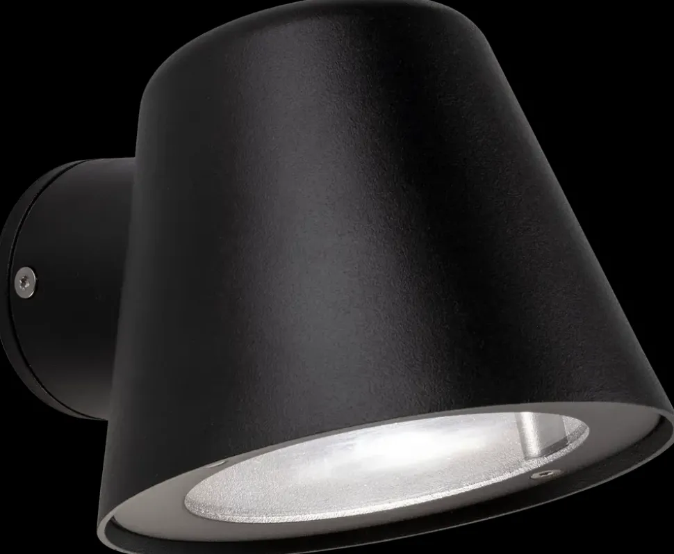 Luxlamp Væglampe Ares GU10 - sort