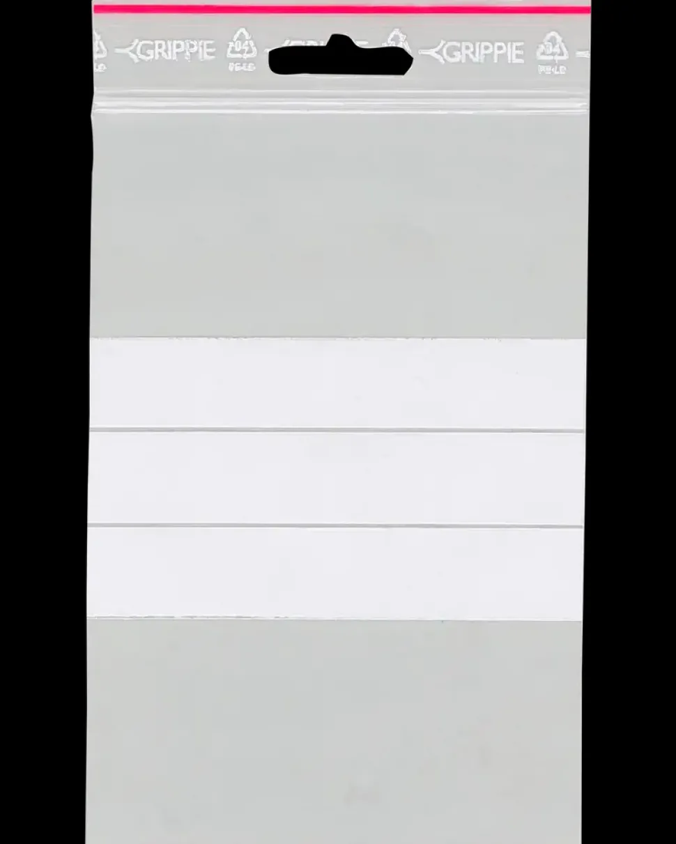 Lynlåspose med skrivefelt 100x150 mm - 100-pak