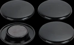 Magneter 40 mm 4-pak - sort