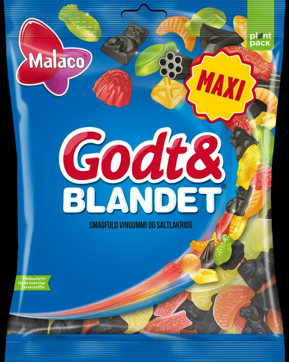 Malaco Godt & Blandet 340 g