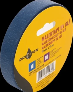 Malertape UV Blå - 19 mm
