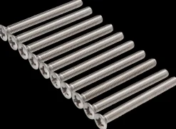 Maskinskrue A4 LH M4 x 40 mm 10-pak