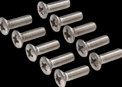 Maskinskrue A4 LH M5 x 16 mm 10-pak