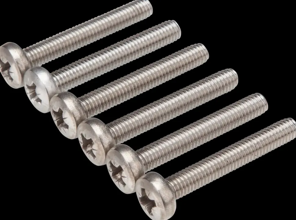 Maskinskrue A4 PH M6 x 40 mm 6-pak