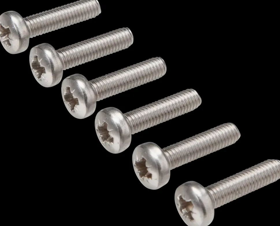 Maskinskrue A4 PH M6 x 25 mm 6-pak