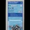 Maskinskrue A4 PH M6 x 16 mm 6-pak
