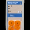 Møbelglider + stift Ø26 mm 4-pak