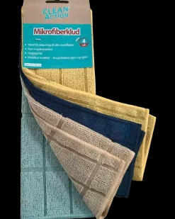 Mikrofiberklud 30x30 cm - 4 stk