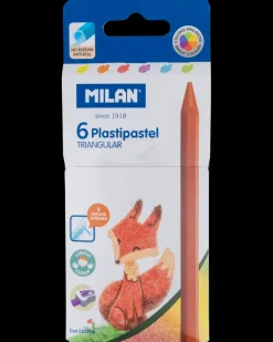 Milan Farvekridt 6 stk.