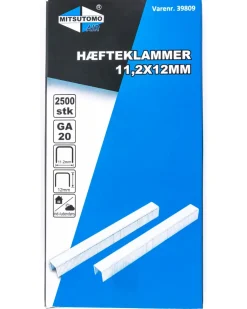 Mitsutomo Air Hæfteklammer 11,2 x 12 mm 2500 stk.