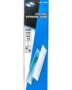 Mitsutomo Air Stifter/dykkere 30 mm 2500 stk.