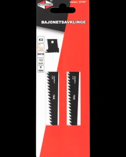 Mitsutomo Bajonetsavklinge træ 150 mm 2-pak
