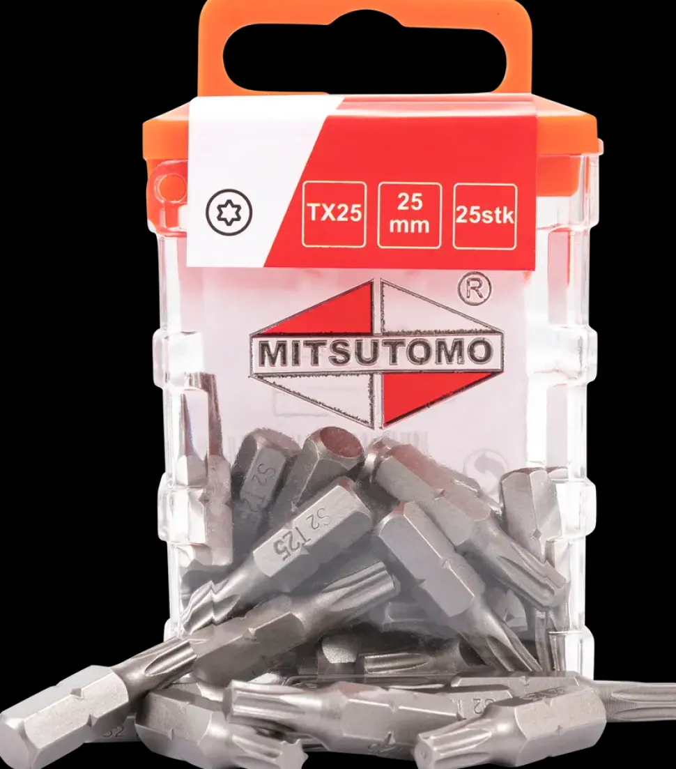 Mitsutomo Bits TX25 25 mm 25-pak