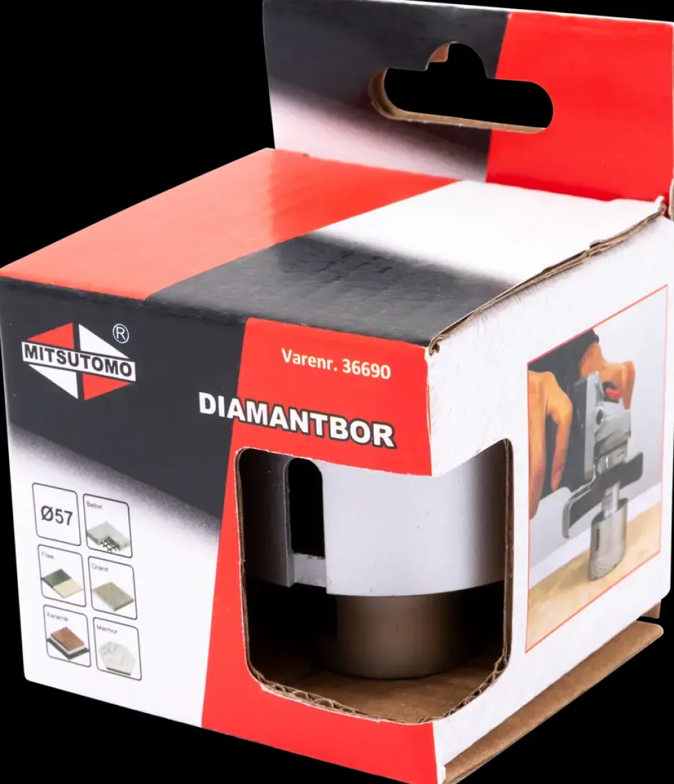 Mitsutomo Diamantbor 57 mm