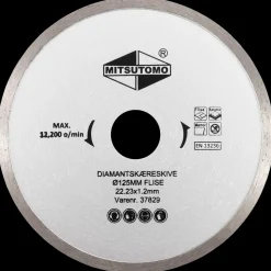 Mitsutomo Diamantskæreskive Ø125 mm - flise