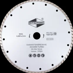 Mitsutomo Diamantskæreskive Ø230 mm - turbo