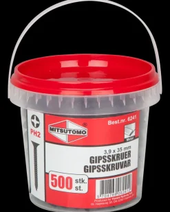 Mitsutomo Gipsskrue metal 3,9 x 35 mm 500 stk.